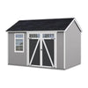 Heartland Coronado 12 x 8 ft Saltbox Wood Outdoor Storage Shed with Windows and Doors