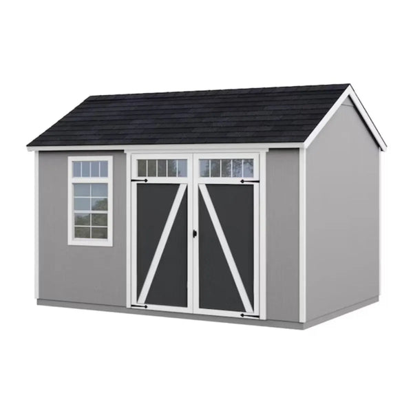 Heartland Coronado 12 x 8 ft Saltbox Wood Outdoor Storage Shed with Windows and Doors