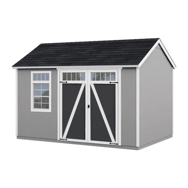 Heartland Coronado 12 x 8 ft Saltbox Wood Outdoor Storage Shed with Windows and Doors