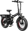 Heybike Mars 2.0 Foldable Fat Tire Electric Bike – 750W Motor, 28 MPH, 45 Mile Range, Grey