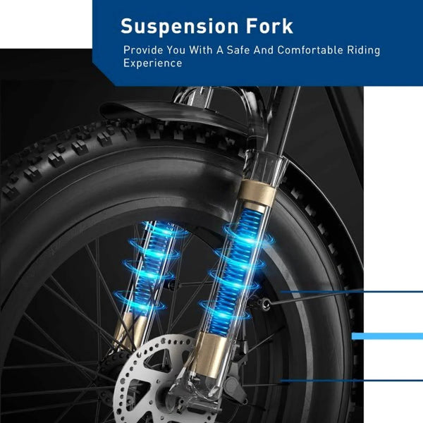 Hiboy EX6 Step-Through Fat Tire Electric Bike for Adults