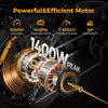 Jasion X-Hunter Folding Fat Tire Electric Bike with Full Suspension