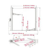 KATOOL KT-H105 Two Post Vehicles Lift 10,000 lbs Capacity