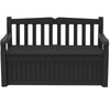 Keter Eden 265L Storage Bench- Dark Grey