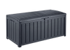 Keter Glenwood 103 Gallon Outdoor Storage Deck Box – Graphite
