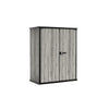 Keter Vertical Storage Shed Storm Grey