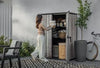 Keter Vertical Storage Shed Storm Grey
