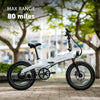 Lectric XP Lite 2.0 Long-Range Foldable Electric Commuter Bike, Arctic White