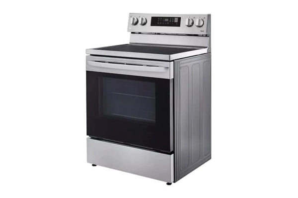 LG LREL6323S 6.3 cu. ft. Smart Wi-Fi Enabled Electric Range with Fan Convection, Air Fry, and EasyClean