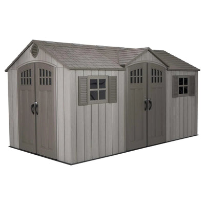 Lifetime 15 Ft X 8 Ft Outdoor Storage Sheds – 60318