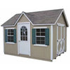 Little Cottage Co. 12 x 10 ft. Classic Wood Cottage Panelized Storage Shed Kit