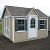 Little Cottage Co. 12 x 10 ft. Classic Wood Cottage Panelized Storage Shed Kit