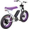 Macfox X1S x Bs.zay Special Edition Electric Bike – Retro Moped Style Fat-Tire E-Bike
