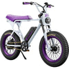 Macfox X1S x Bs.zay Special Edition Electric Bike – Retro Moped Style Fat-Tire E-Bike