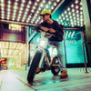 Macfox X1S x Bs.zay Special Edition Electric Bike – Retro Moped Style Fat-Tire E-Bike
