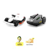 Mammotion LUBA 2 AWD 10000X Robotic Lawn Mower – Wire-Free, 2.5 Acres, 80% Slope, Multi-Zone Management