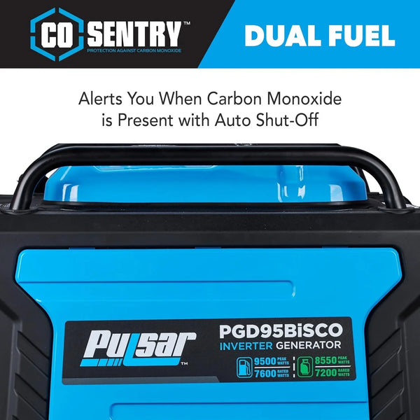 Pulsar PGD95BISCO Inverter Generators.