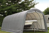 ShelterLogic 15 x 28 x 12 ft. Round Top Portable Garage Shelter, Gray