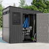 Suncast 8 ft. x 7 ft. Cabana Entertainment Resin Shed with Floor
