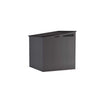 Suncast Modernist 7 ft. x 7 ft. Resin Vertical Pent Storage Shed with Floor Kits