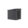 Suncast Modernist 7 ft. x 7 ft. Resin Vertical Pent Storage Shed with Floor Kits