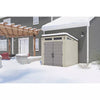 Suncast Modernist 7 x 7 ft. Resin Outdoor Storage Shed, Model BMS7780