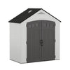 Suncast Vista 7 ft. x 4 ft. Resin Outdoor Storage Shed with Floor