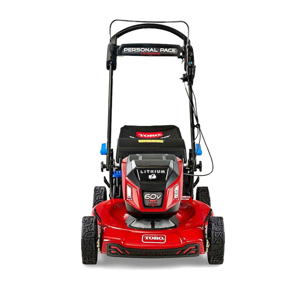 Toro 60V Max 22-inch Recycler Personal Pace SmartStow Lawn Mower with 8.0Ah Battery