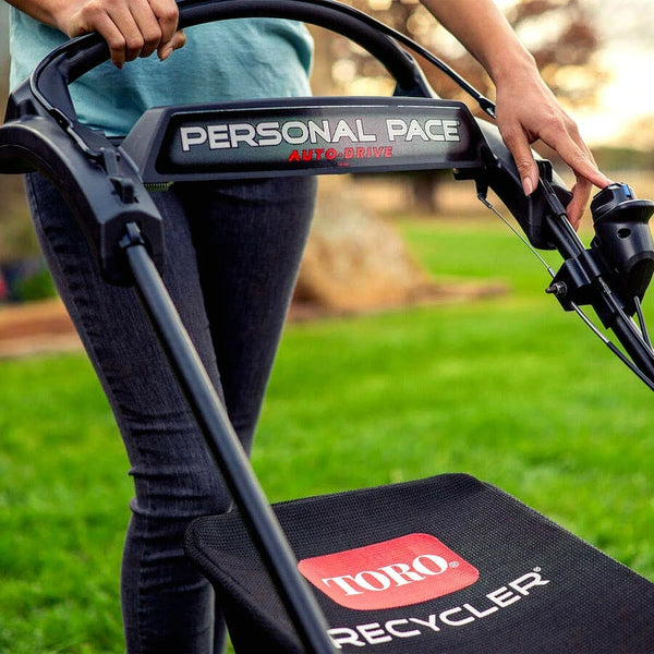 Toro 60V Max 22-inch Recycler Personal Pace SmartStow Lawn Mower with 8.0Ah Battery