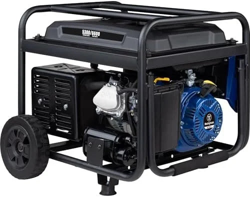 Westinghouse 6600 Peak Watt Home Backup Portable Generator, Transfer Switch Ready 30A Outlet, RV Ready 30A Outlets.