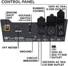 Westinghouse 6600 Peak Watt Home Backup Portable Generator, Transfer Switch Ready 30A Outlet, RV Ready 30A Outlets.
