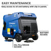 Westinghouse iGen4500DF 3700W Dual Fuel Portable Inverter Generators.
