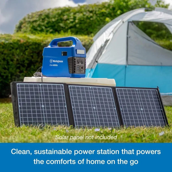 Westinghouse iGen600s Portable Power Station 600W 592Wh News.
