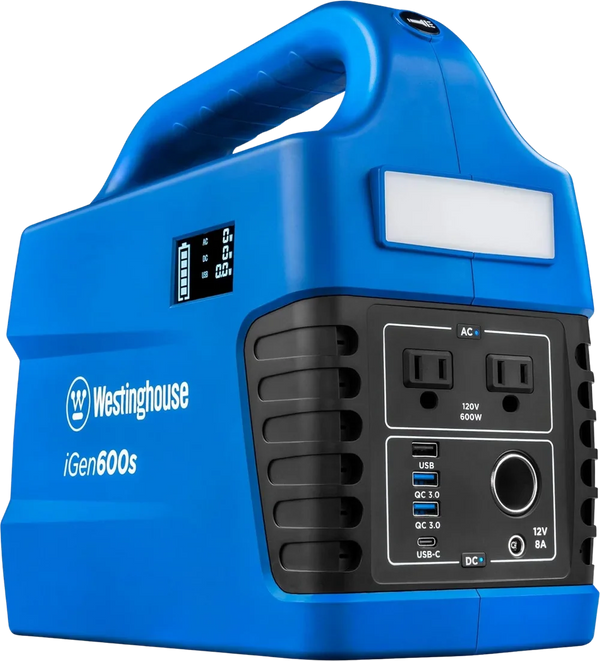 Westinghouse iGen600s Portable Power Station 600W 592Wh News.