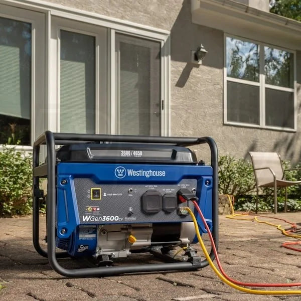 Westinghouse WGen3600cv – 3600 Watt Portables Generators w/ RV Outlet & CO Sensor (49-State)