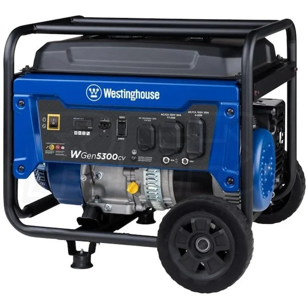 Westinghouse WGen5300cv – 5300 Watt Portables Generators w/ CO Sensor (49-State)