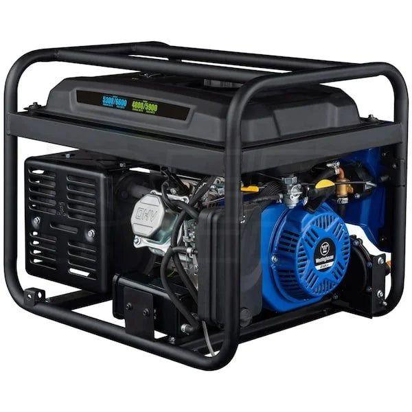 Westinghouse WGen5300DFc – 5300 Watt Electric Start Dual-Fuel Portable Generators w/ Wireless Remotes Start, RV Outlet & CO Sensor (49-State)