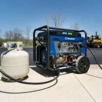 Westinghouse WGen7500DF Dual Fuel Portable Generators.