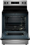 Whirlpool WFE535S0JS 5.3 cu. ft. Freestanding Electric Range with Fan Convection and Frozen Bake Technology, Stainless Steel