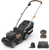WORX Nitro 40V 16″ Cordless Lawn Mowers w/Brushless Motor 2.0 & Intellicut.