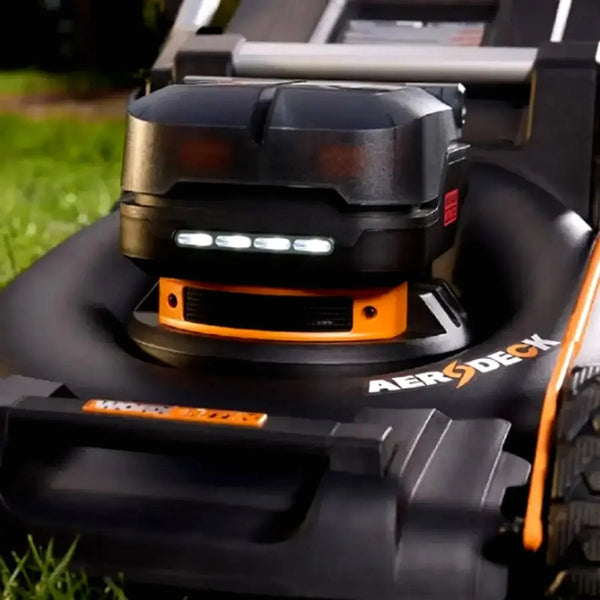 WORX Nitro WG760 40V 21″ Cordless Self-Propelled Lawn Mower