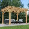 Yardistry 10×12 ft Cedar Meridian Pergola