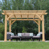 Yardistry 10×12 ft Cedar Meridian Pergola