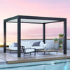 Yardistry Aluminum Louvered Pergola 12×12 ft