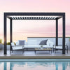 Yardistry Aluminum Louvered Pergola 12×12 ft