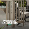 Yardistry Structures 10×14 Madison Cedar Pergola Timber Gray