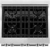 ZLINE 30-Inch Legacy Dual Fuel Range with Gas Cooktop & Electric Convection Oven, Stainless Steel (RA30)