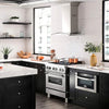 ZLINE 30-Inch Legacy Dual Fuel Range with Gas Cooktop & Electric Convection Oven, Stainless Steel (RA30)