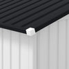 Outsunny Outdoor Storage Shed White 11′ x 13′ Galvanized Steel