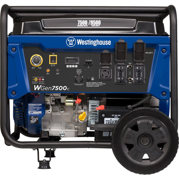 Westinghouse WGen7500c Portable Generator 7500W with CO Sensor